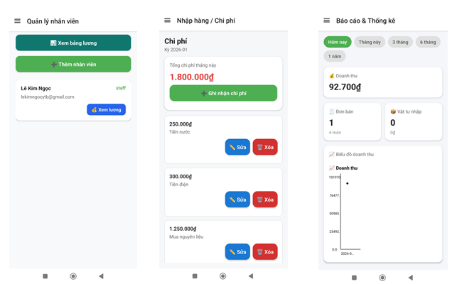 Màn hình bếp Kitchen FokaPOS